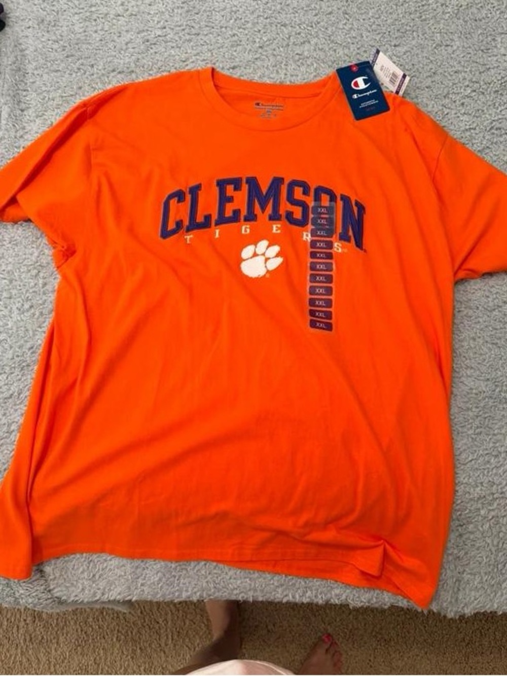 ⚓️ Clemson Tigers Orange Short Sleeve Tee